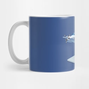 Cartoon airplane Mug